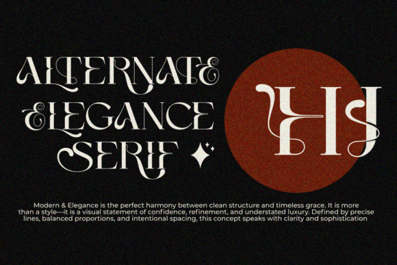 Anajem Serif Font - Preview 1