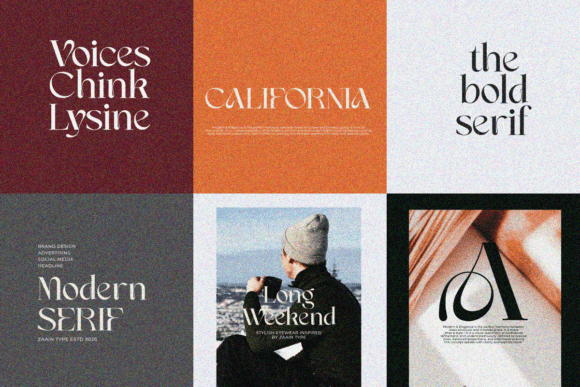 Anajem Serif Font - Preview 4