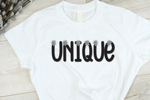 Baby Flower Font - Preview 1