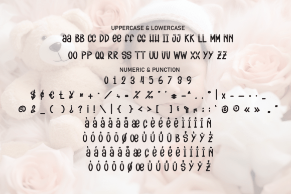 Baby Flower Font - Preview 6