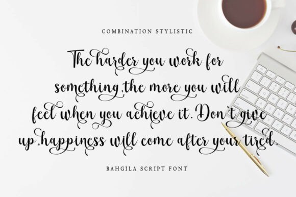 Bahgila Font - Preview 3