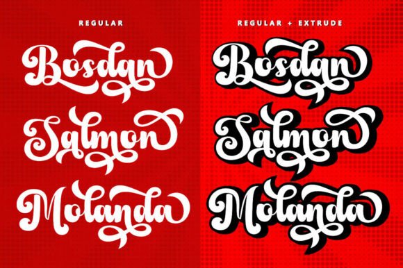 Barbie Vintage Font - Preview 5