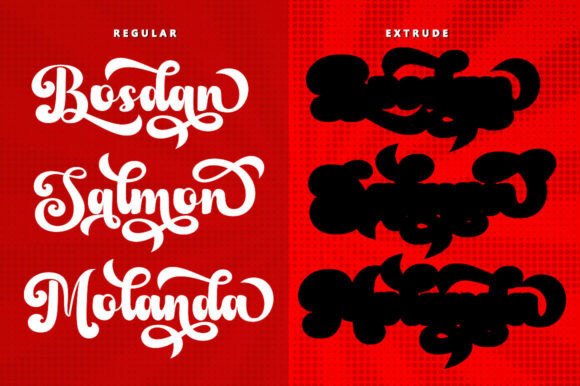 Barbie Vintage Font - Preview 6