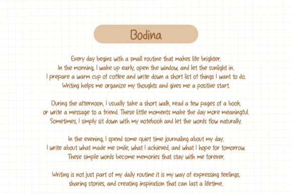 Bodina Font - Preview 2