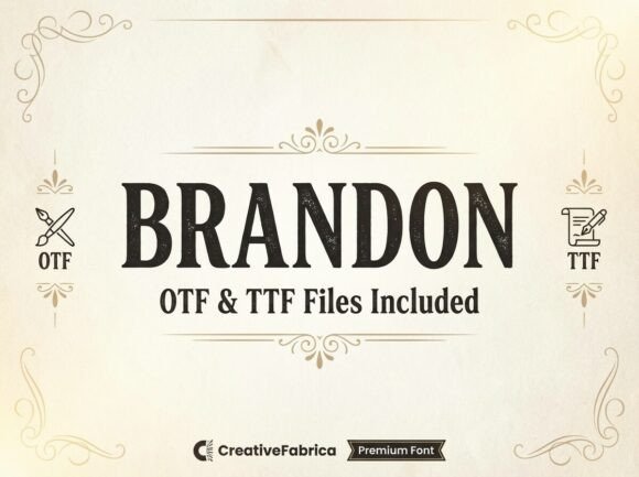 Brandon Font - Preview 1