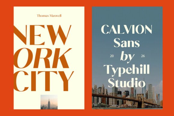 Calvion Sans Font - Preview 2