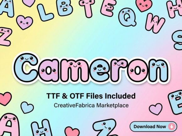 Cameron Font - Preview 1