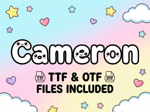 Cameron Font - Preview 2