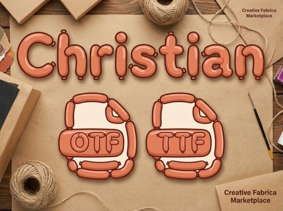Christian Font - Preview 1
