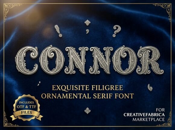 Connor Font - Preview 1