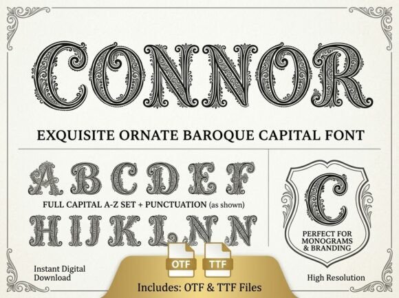 Connor Font - Preview 2