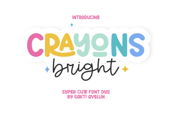 Crayons Bright