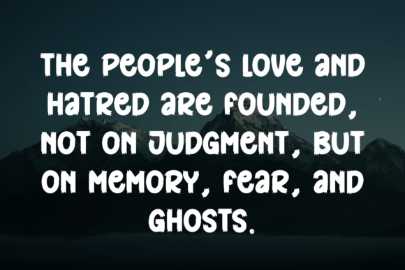 Creepy Festival Font - Preview 5
