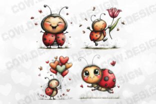 Cute Ladybug Clipart PNG Graphic by COW.design · Creative Fabrica