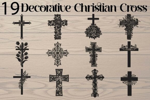 Decorative Christian Cross
