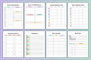 Editable 2026-2027 Mom Planner Graphic by KDP GALLERY · Creative Fabrica