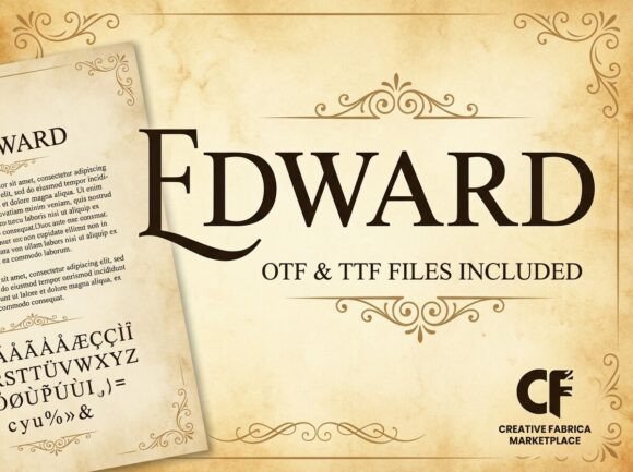 Edward Font - Preview 1