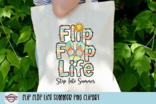 Flip Flop Life Summer PNG Clipart Graphic by BbowDesign · Creative Fabrica