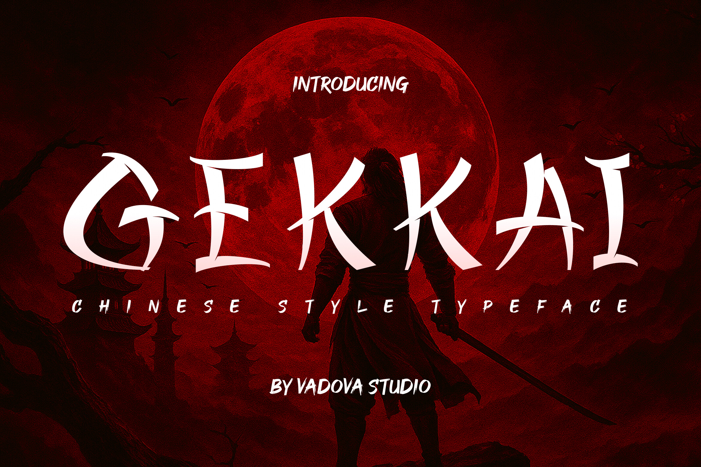 Gekkai preview, sharp decorative style