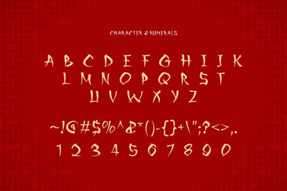 Gekkai Font - Preview 1