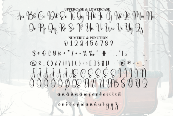 Hunting Christmas Font - Preview 6