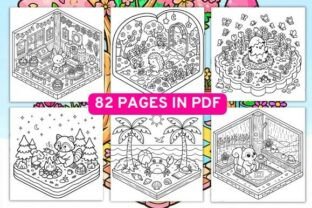 Comfort Coloring Pags Hygge Seasonal Comfort Coloring Book Graphic by A Book&Play · Creative ...