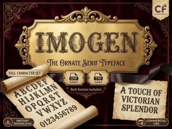 Imogen Font - Preview 1