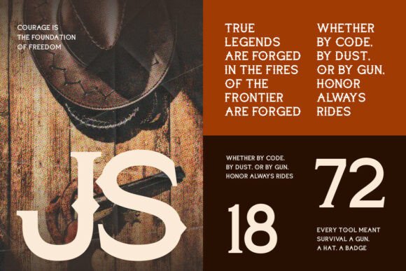 Jagged Spur Font PNG with transparent background - Preview 2