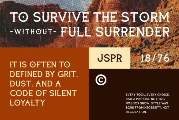Jagged Spur Font PNG with transparent background - Preview 3
