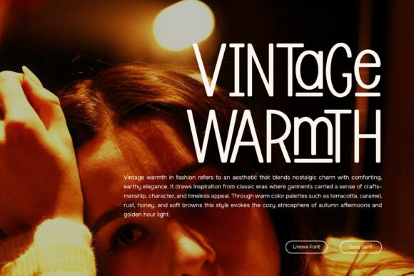 Linova Font PNG with transparent background - Preview 2
