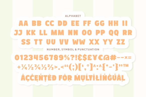 Make Sugar Font PNG with transparent background - Preview 4