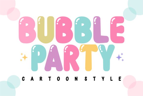 Master Bubble Font font preview - 2