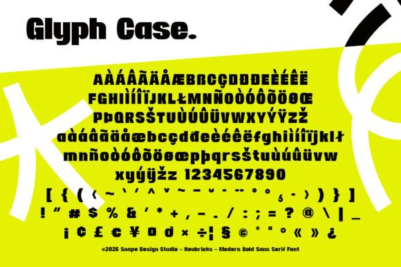 Neubricks Font PNG with transparent background - Preview 4