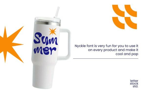 Nyckle Font PNG with transparent background - Preview 1