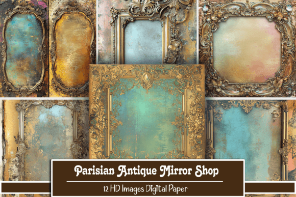 Parisian Antique Mirror Shop