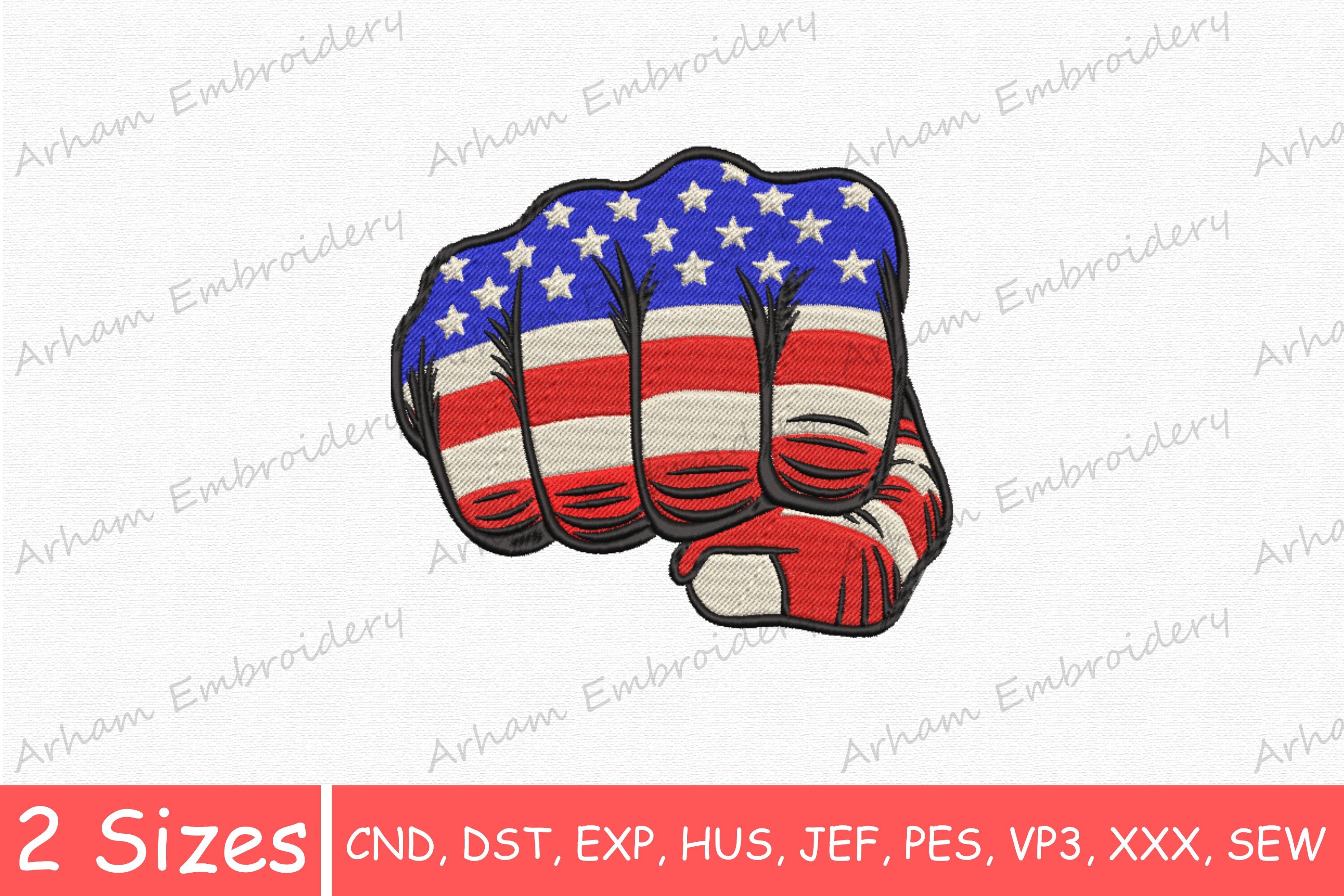 Patriotic Power Fist,American Pride Hand