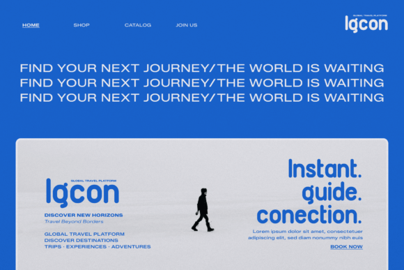 Qilargo Font font preview - 5