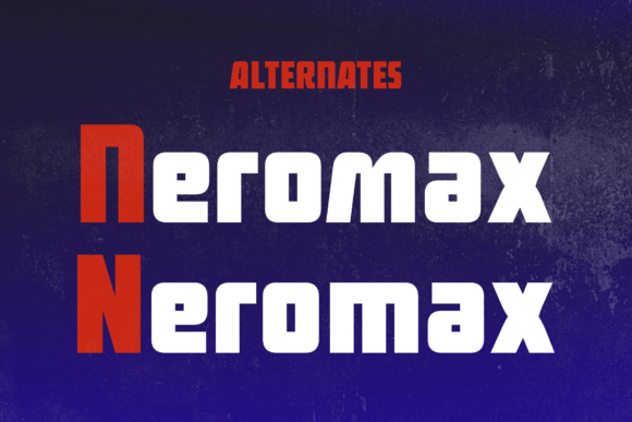 Remva Font PNG with transparent background - Preview 5