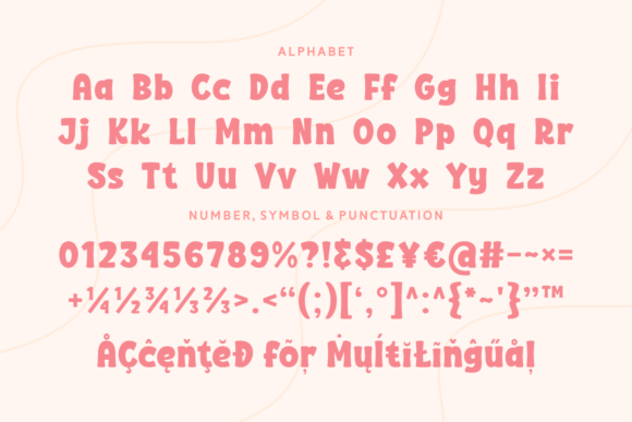 Shine Festival Font PNG with transparent background - Preview 4