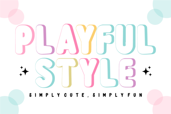 Smooth Shadow Font PNG with transparent background - Preview 2