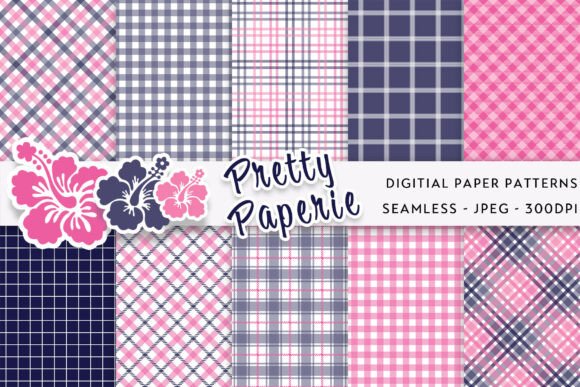 12 Digital Paper Backgrounds Graphic by Pretty Paperie · Creative Fabrica
