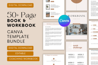 50+ Page Ebook & Workbook Canva Template