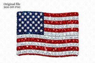 American Flag Rhinestone PNG Graphic by Design Moment · Creative Fabrica