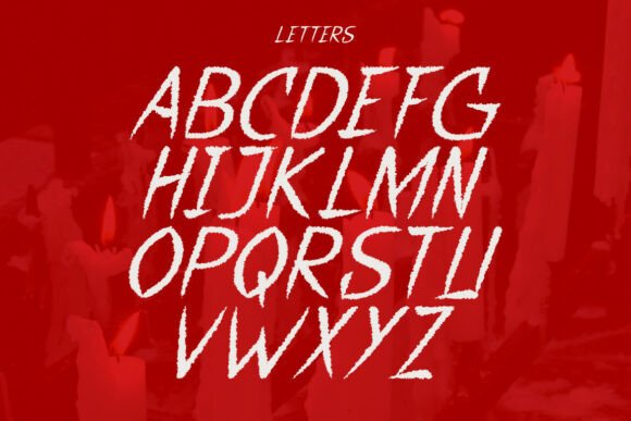 Black Murder Font - Preview 1