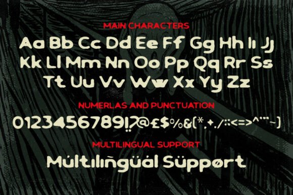 Black Scream Font - Preview 6