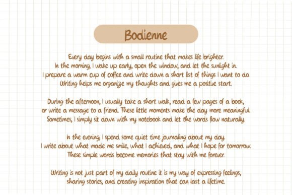 Bodienne Font - Preview 1