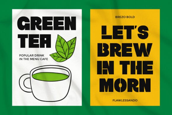 Brezo Font - Preview 1