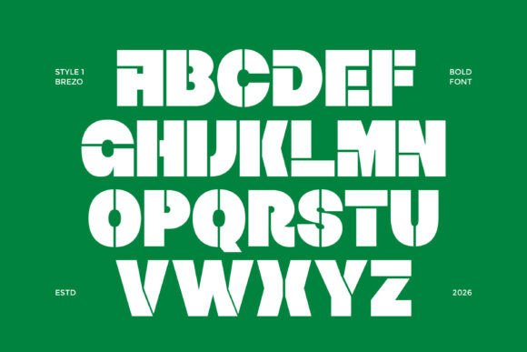 Brezo Font - Preview 5