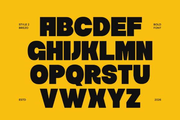 Brezo Font - Preview 6
