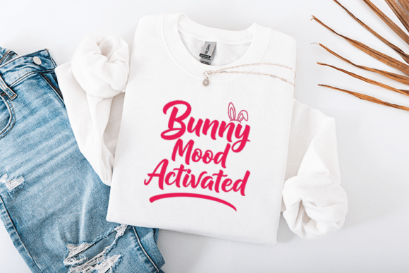 Bunny Mood Activated Easter Quote
